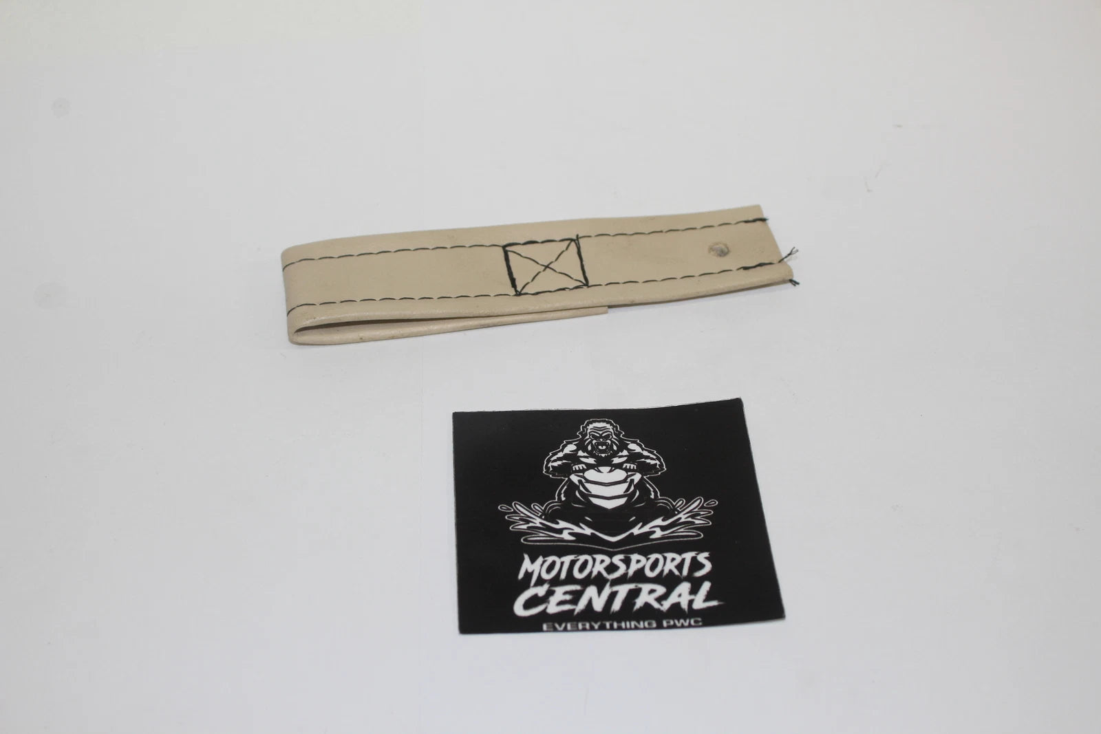 Sea-doo Lrv Rear Back Passenger Seat Pad Saddle Vinyl Tab Handle Tan
