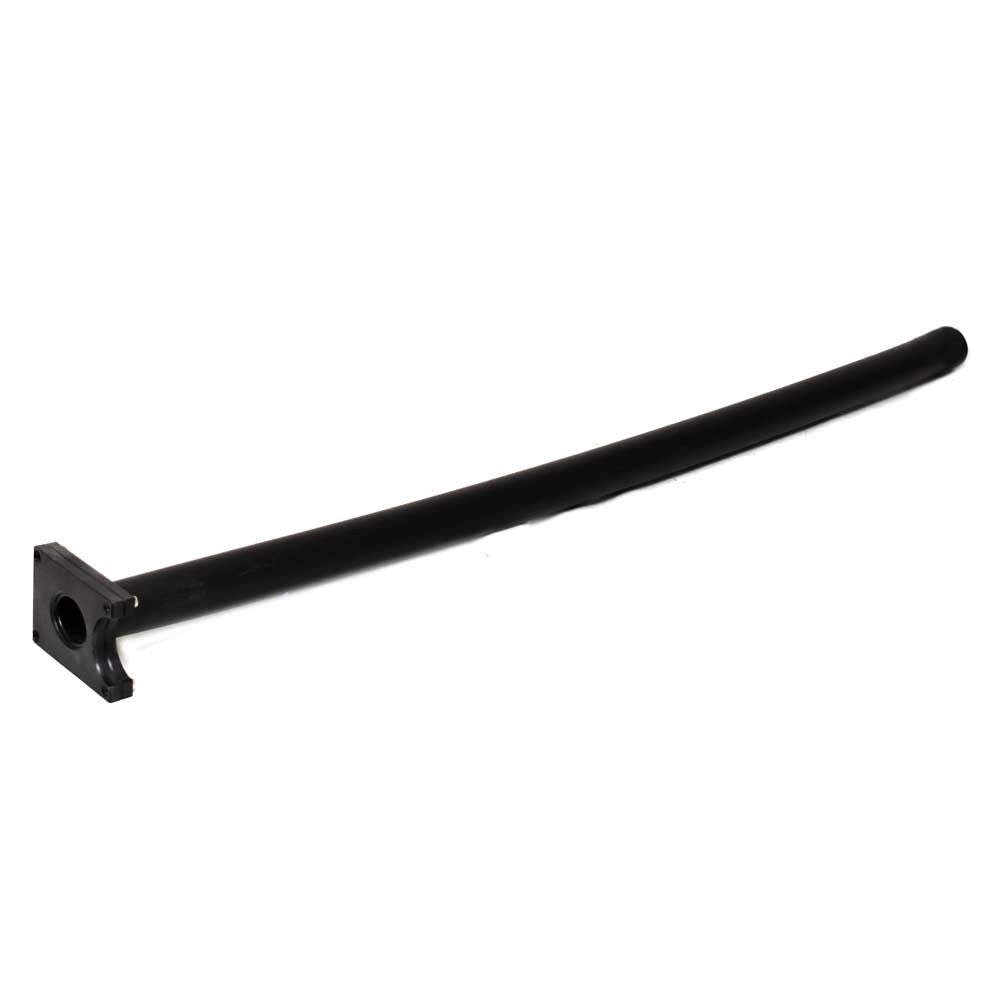 Lund Boat Fishing Rod Holder Single Tube 43 1/4 Inch Black by Lund