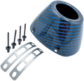 Fmf Carbon Cap 4.1 Blue Carbon Exhaust End Cap For Offroad Vehicles