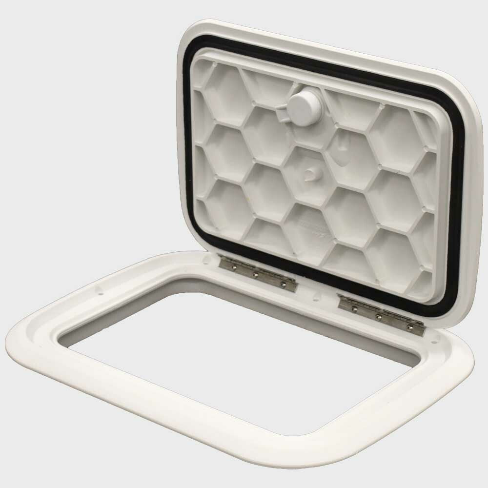 Jim Black Boat Deck Hatch 581-1014-05 Polar White 10 x 14 Inch by Jim Black