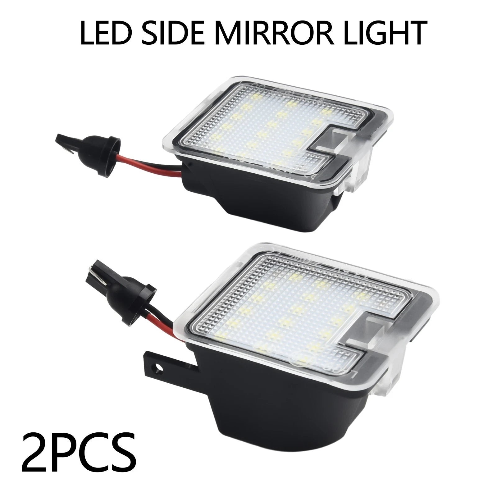 Side Mirror Lights Brand New Bright White Direct Replacement Save