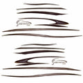 Lowe Suncruiser Pontoon Boat Decal Kit 625522 | Red/Black/Metallic (12