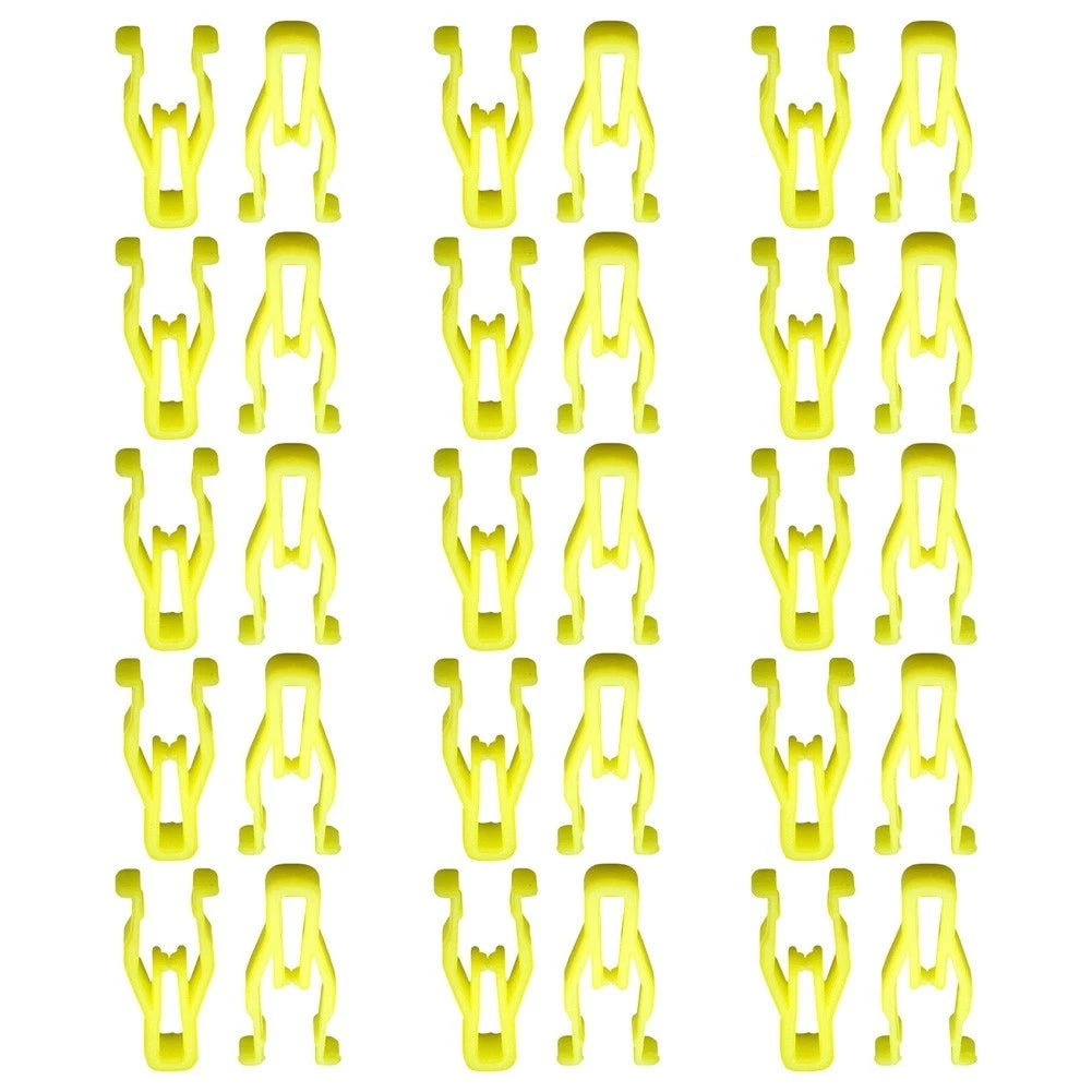 Premium 30x Plastic Nylon Switch Bezel Clip For Toyota For Lexus
