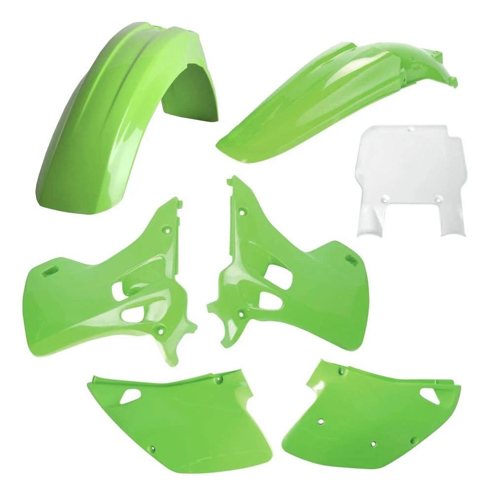 Polisport Plastic Kit Kawasaki Kx125/250 1993, Oem Style