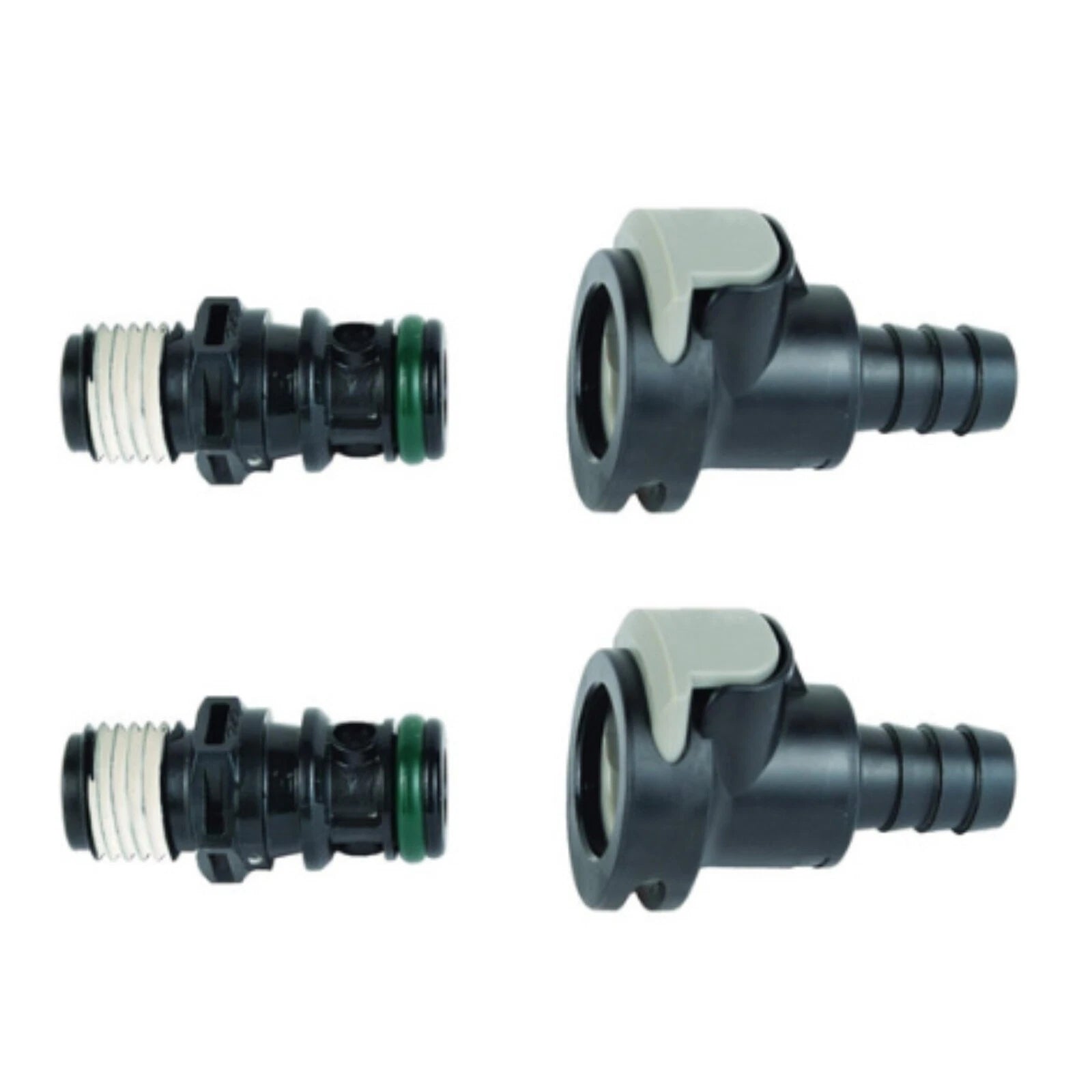 2pcs For Attwood 8838us6 Universal Sprayless Connector Set 3/8"