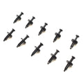 Boat Push-In Rivets Retainer 1/4 Inch Black