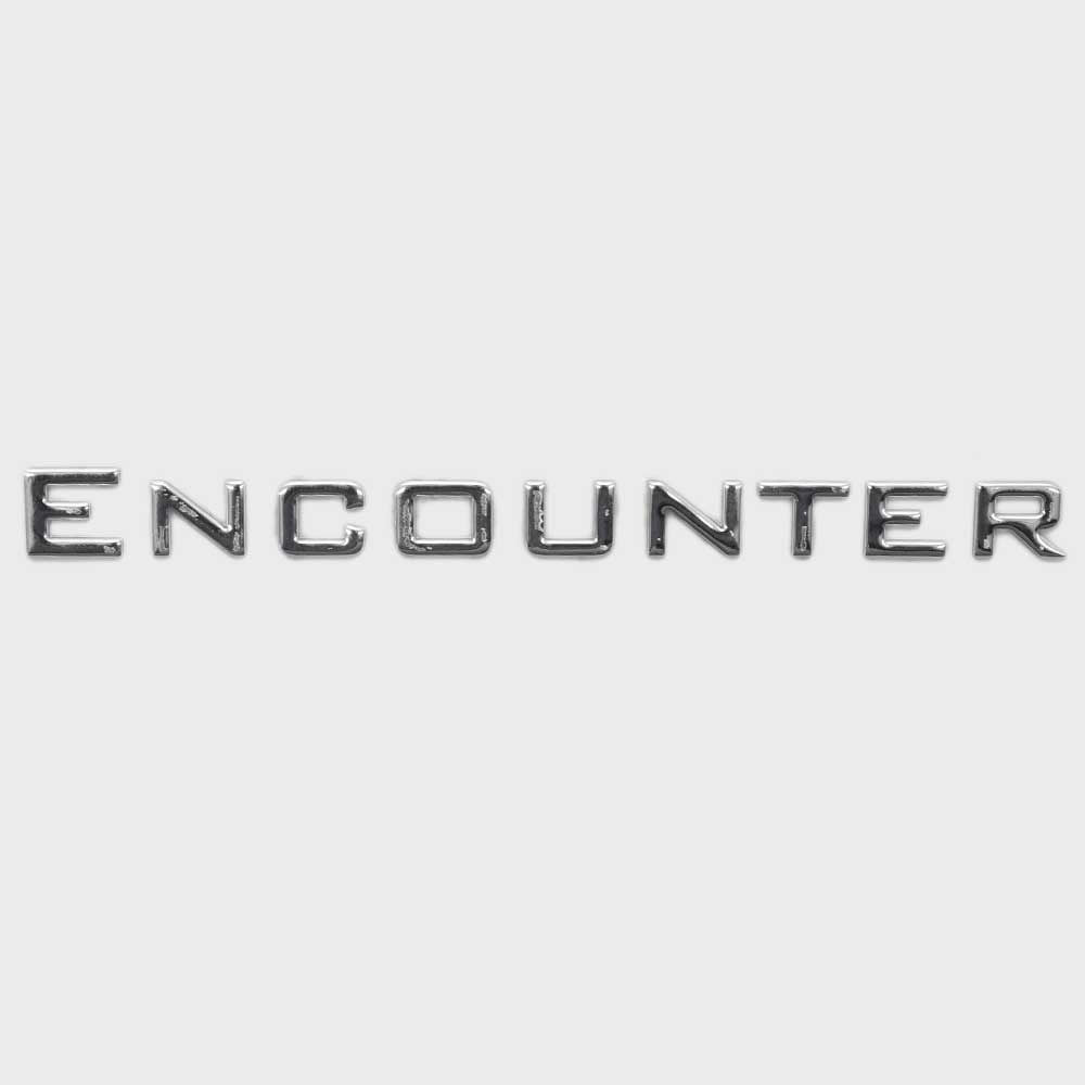 Premier Pontoon Boat Raised Dash Decal | Encounter 5 1/2 x 1/2 InchOpe