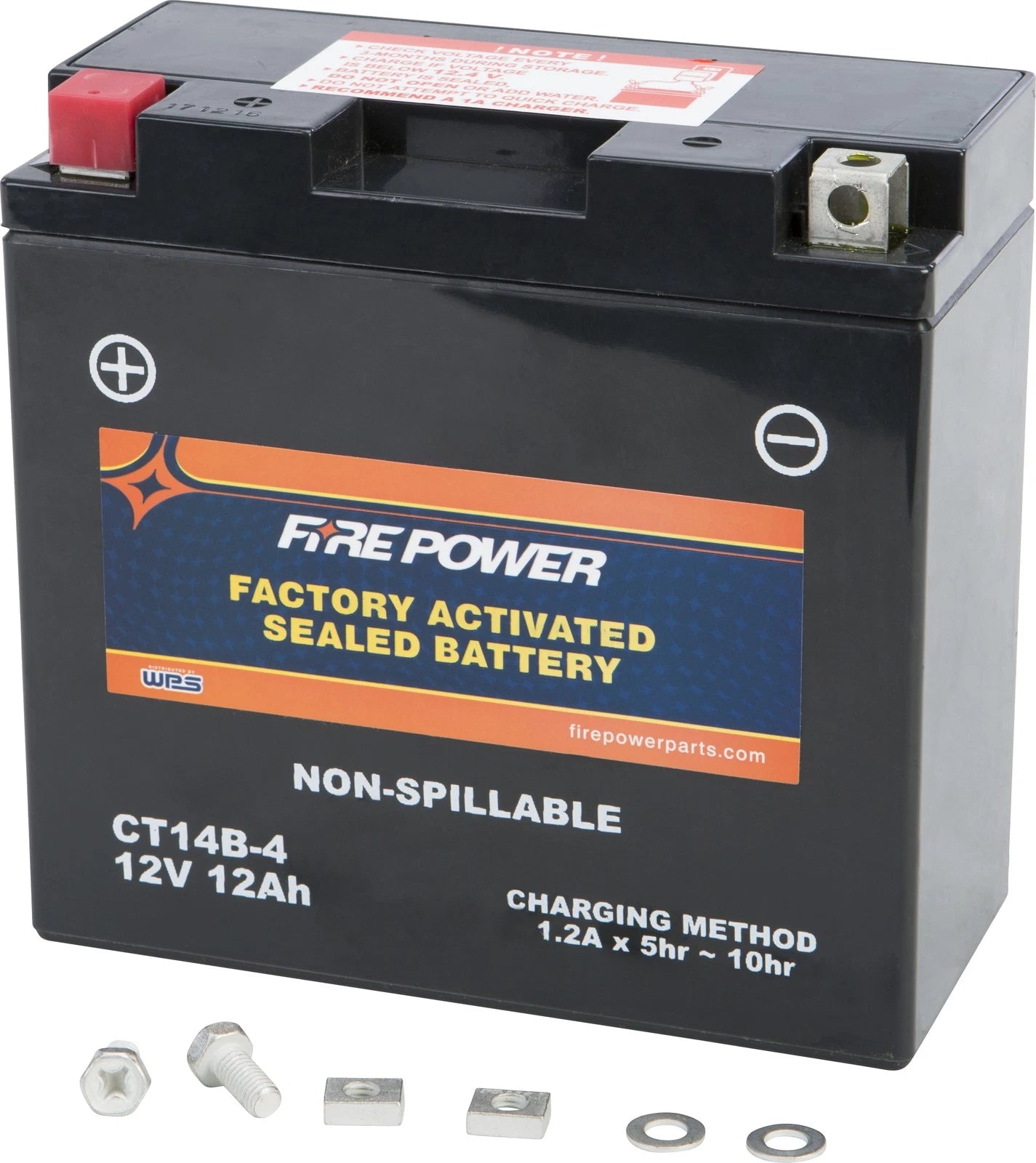 Fire Power Ct14b-4 Sealed 12V Motorcycle Battery For Yamaha & Hyosung