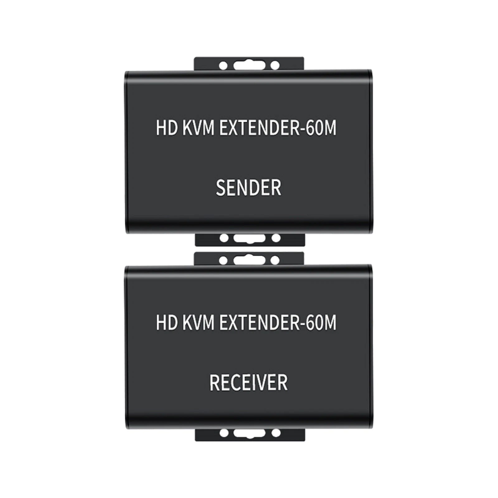 60m Video Extension Adapter Hdmi Kvm Usb-a Keyboard Rj45 Lan Ethernet