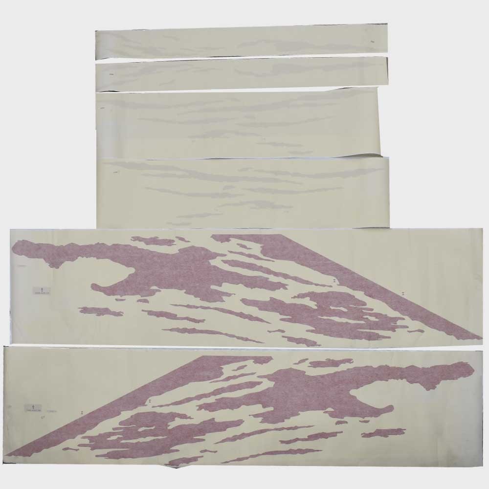 Hull Graphic Decals Four Winns Boat Frenzy Red by Four Winns