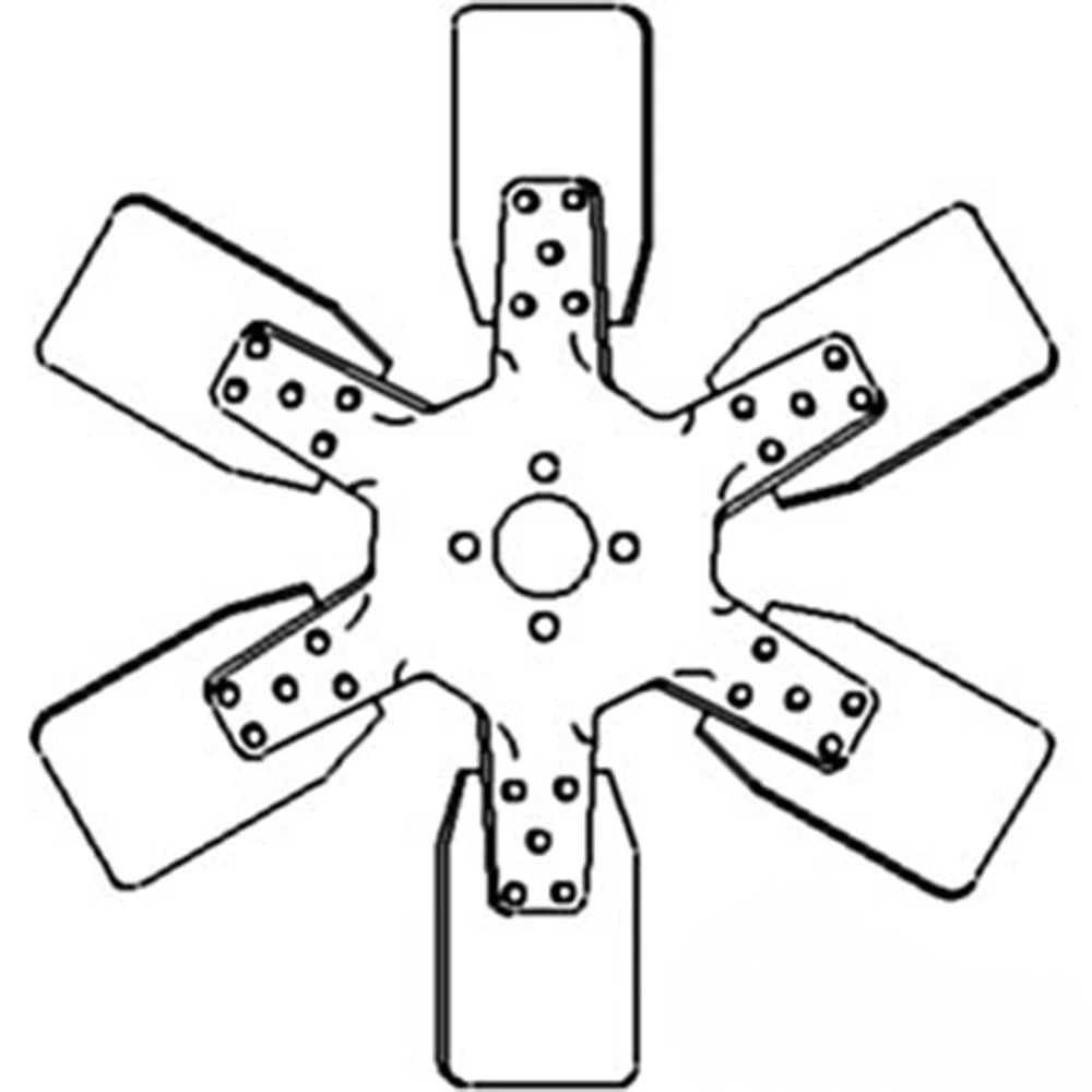 Fan 84355c1 Fits Case 2500a 2500b 574 674 784