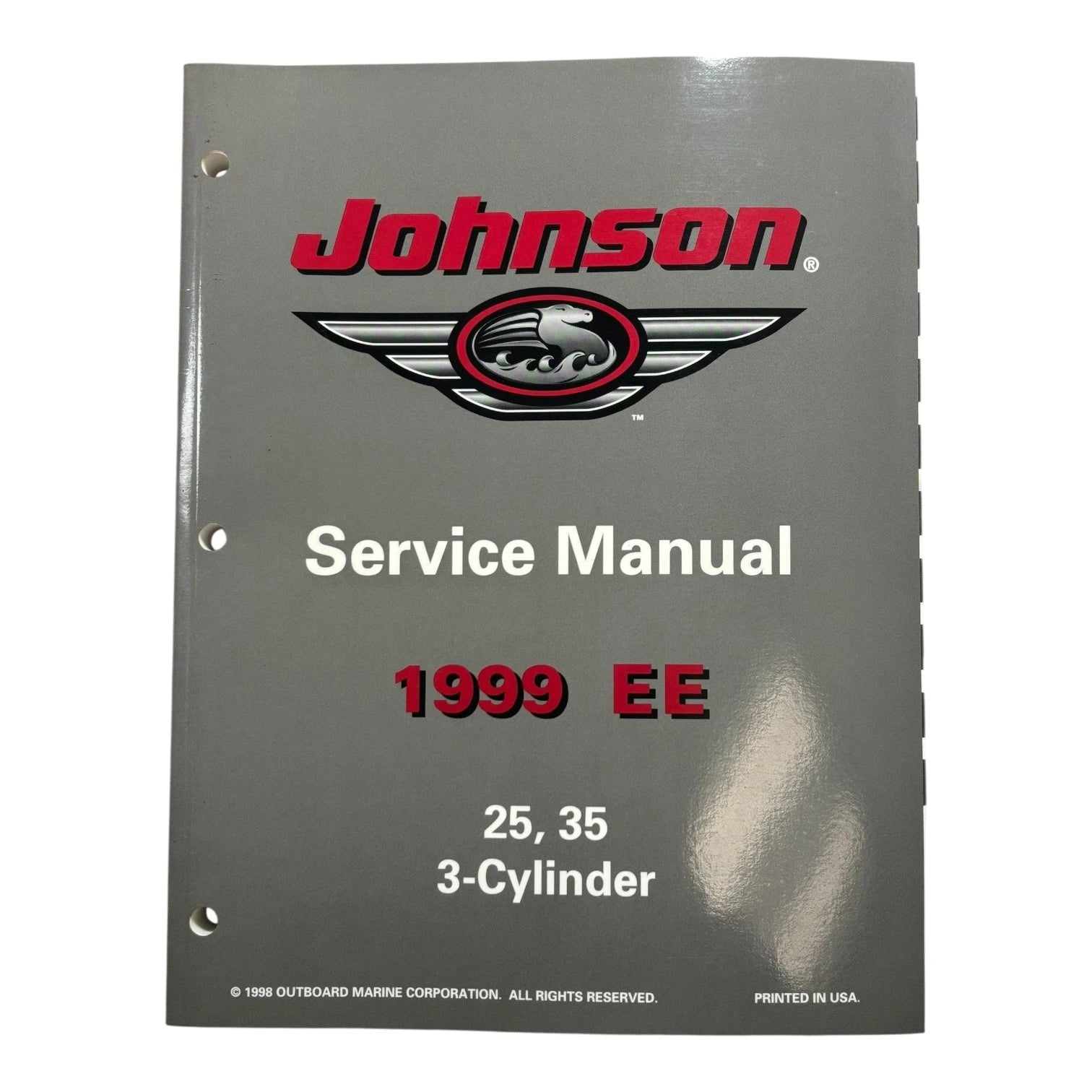 Johnson 787029, 1999 Ee 25/35 3-cylinder Service Manual