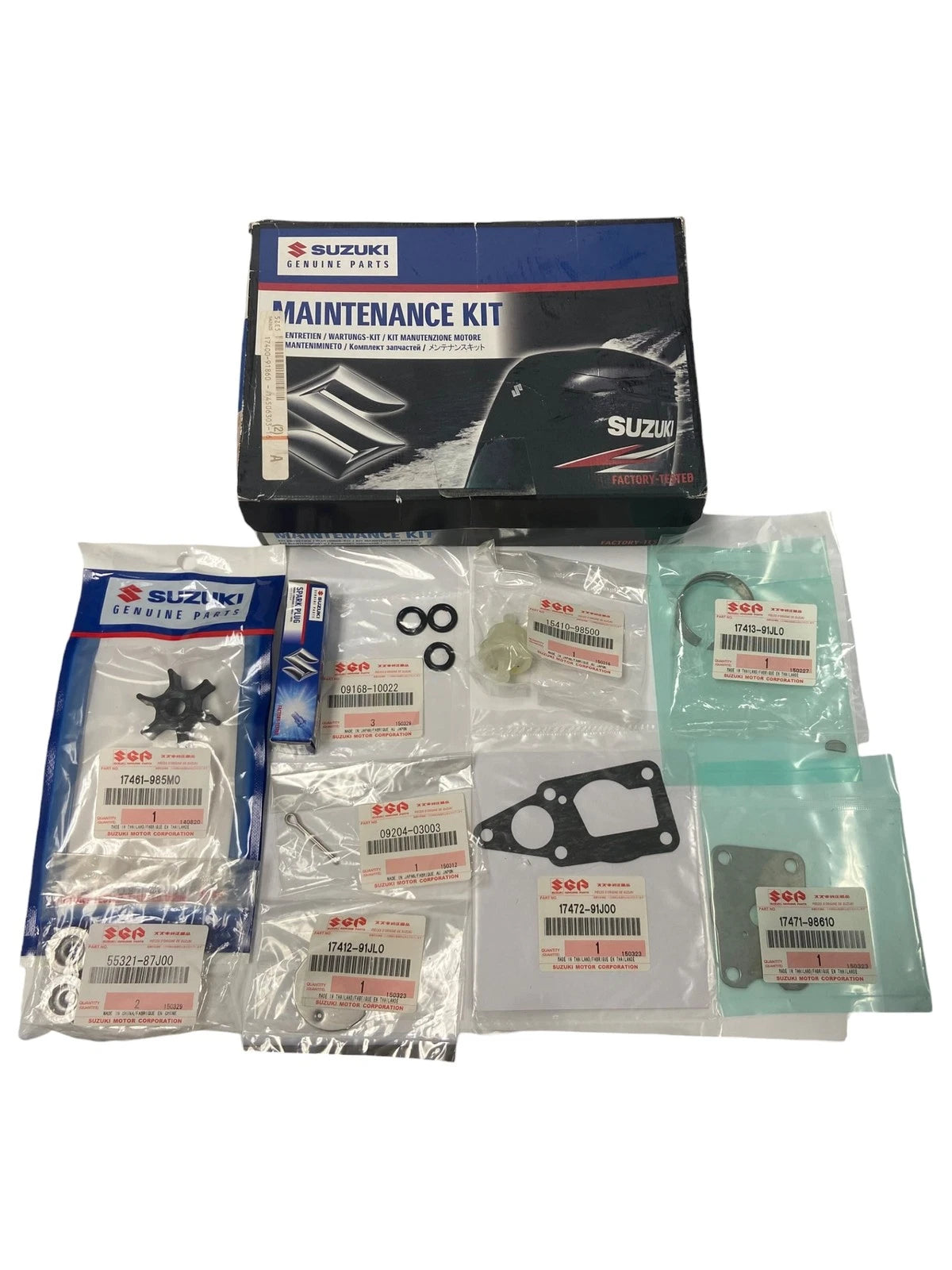 Suzuki 17400-91860, Maintenance Kit Assembly Df4/5/6