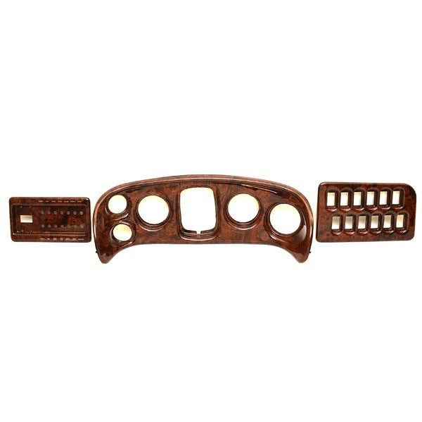 Godfrey Boat Blank Dash Panel 200656 | Aqua Patio Woodgrain (Set of 3)