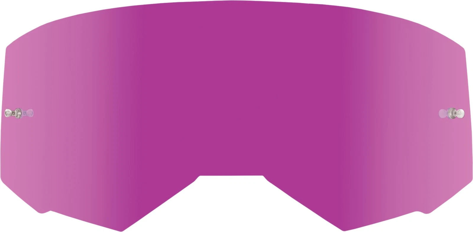 Fly Racing Fla-040 Single Lens With Post For Offroad Pink Mirror/smoke