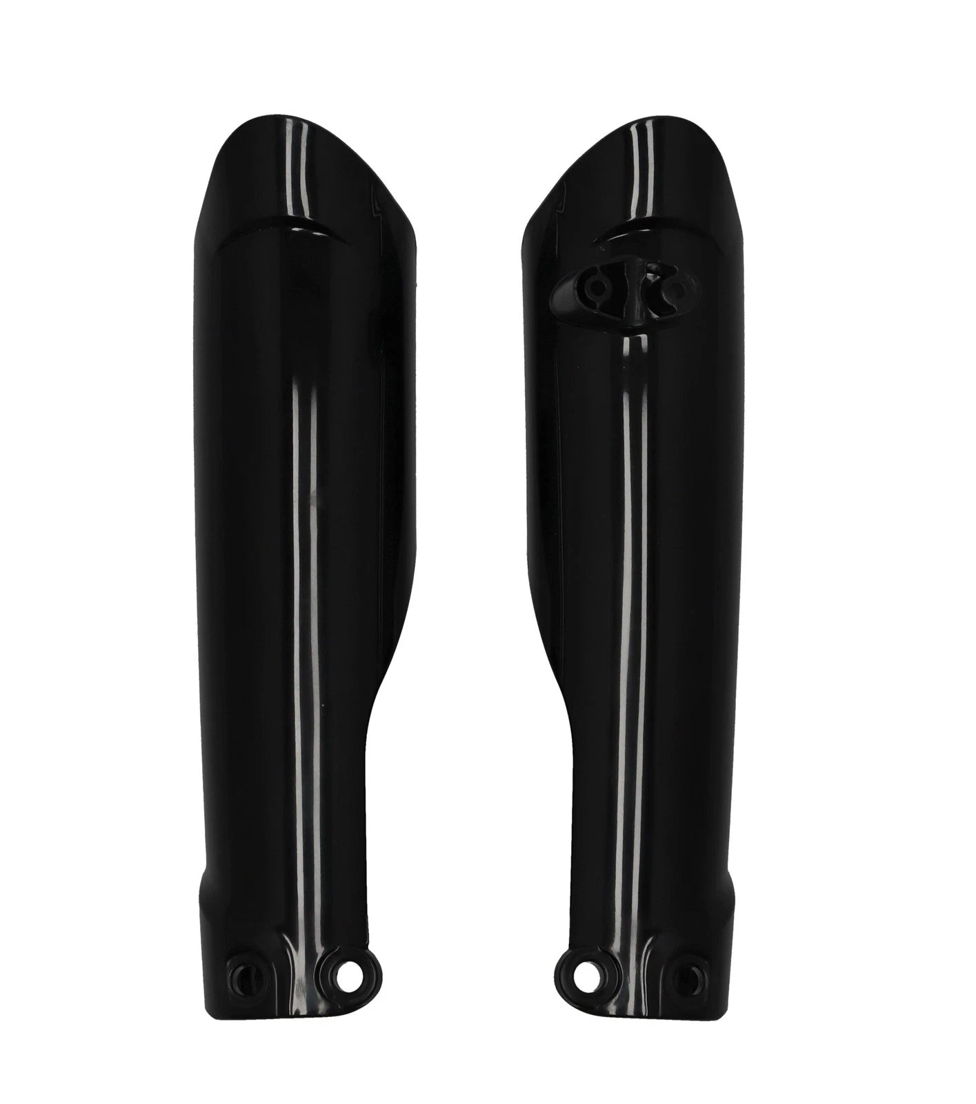 Acerbis Lower Fork Cover Set Black For Ktm 50 Sx & Gas-gas Mc 50