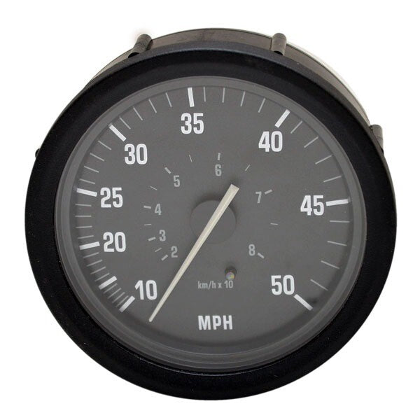 OMC Boat Speedometer Faria Black 50 MPH by OMC