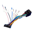 Iso-compatible 20 Pin Car Radio Adapter Cable For Standard Harness