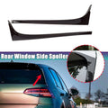 Carbon Fiber Black Rear Side Spoiler For Golf 7 Enhance Your Car's
