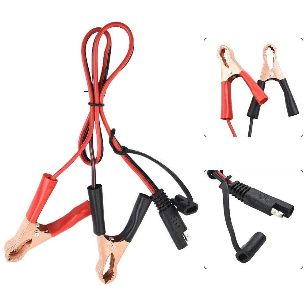 Battery Cable Charger Clip Sae To Clip Cable For | Hook & Hull Co