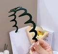 Wavy U Shape Hair Clip Comfortable Headband