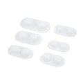 6 Sets Durable And Reusable Clear Silicone Molds Doll Eye Molds Resin
