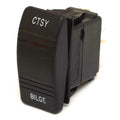 Carling On/off/on Contura Iii Boat Rocker Switch | Ctsy/bilge 7 Spade