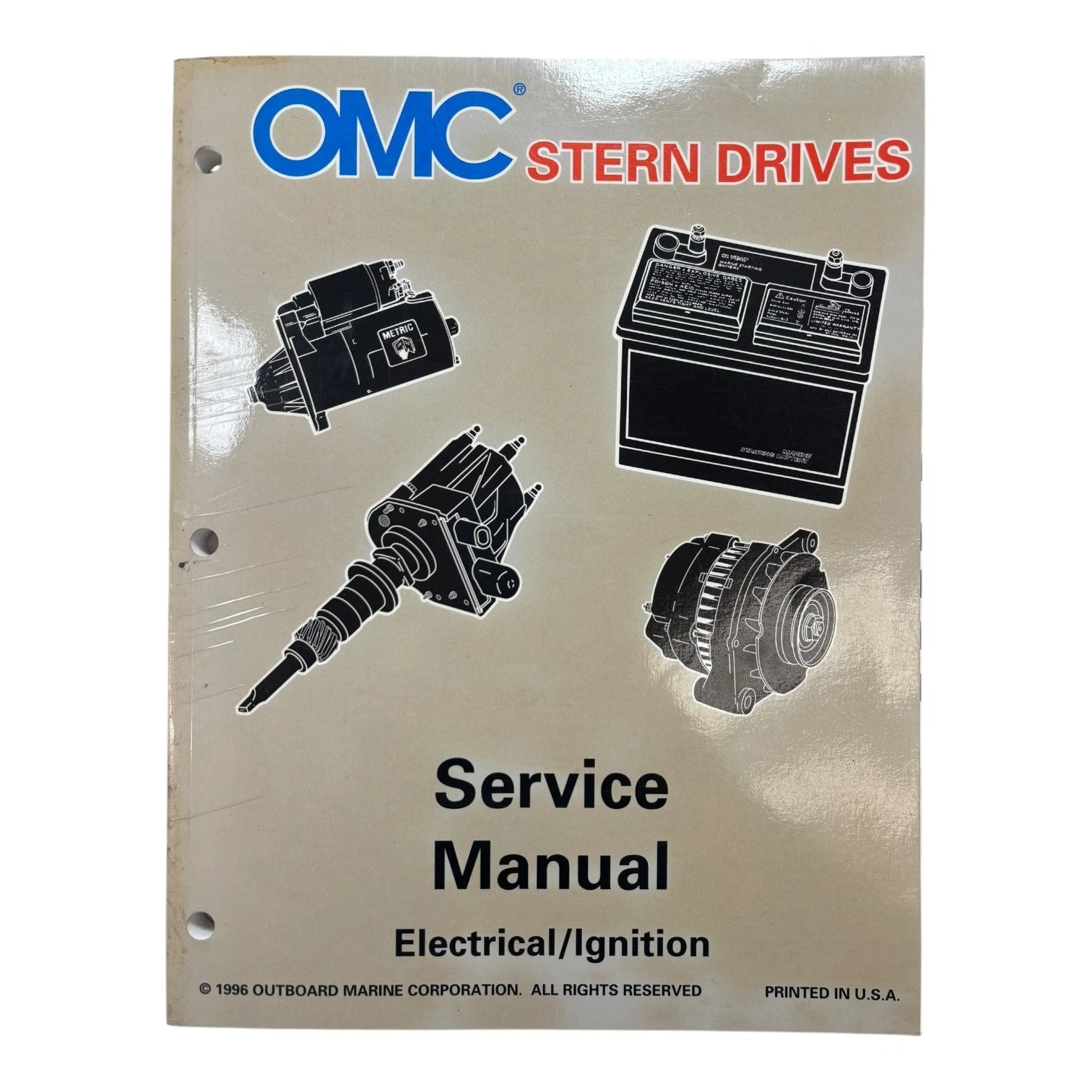 Omc Stern Drives 507283, Electrical/ign<wbr/>ition Service Manual