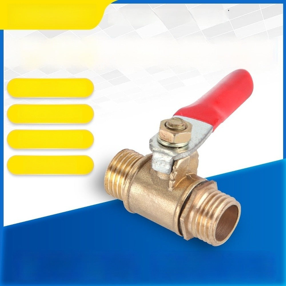 Copper Ball Valve with Double Male NPT Ends