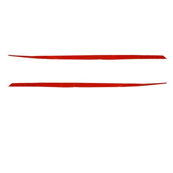 Tracker Boat Decal 165966 | 165967 Red 80 x 2 1/2 Inch (Set of 2)Opens