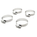 Marine Fasteners Boat Hose Clamps HCSS28-5 Set of 4 by Marine Fasteners