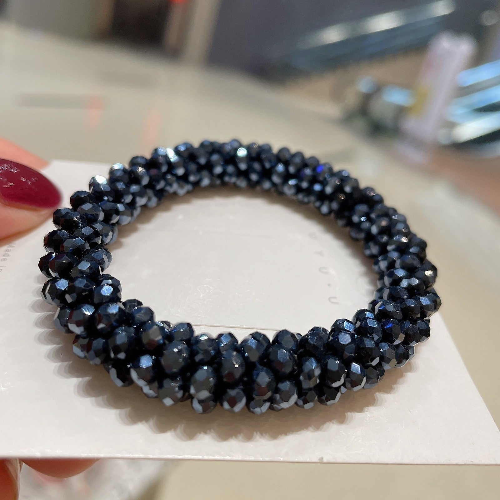 Crystal Hair Ties Exclusive Design for Daily Use