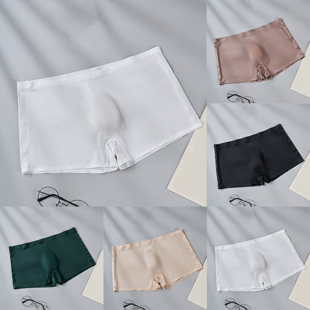 Low Waist Boxer Seamless Trunks Quick Dry