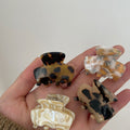 Geometric Hair Clip Vinegar Pattern