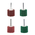 Nonwoven Grinding Head Polishing Wheel Set 4 Pieces For Metal Wood
