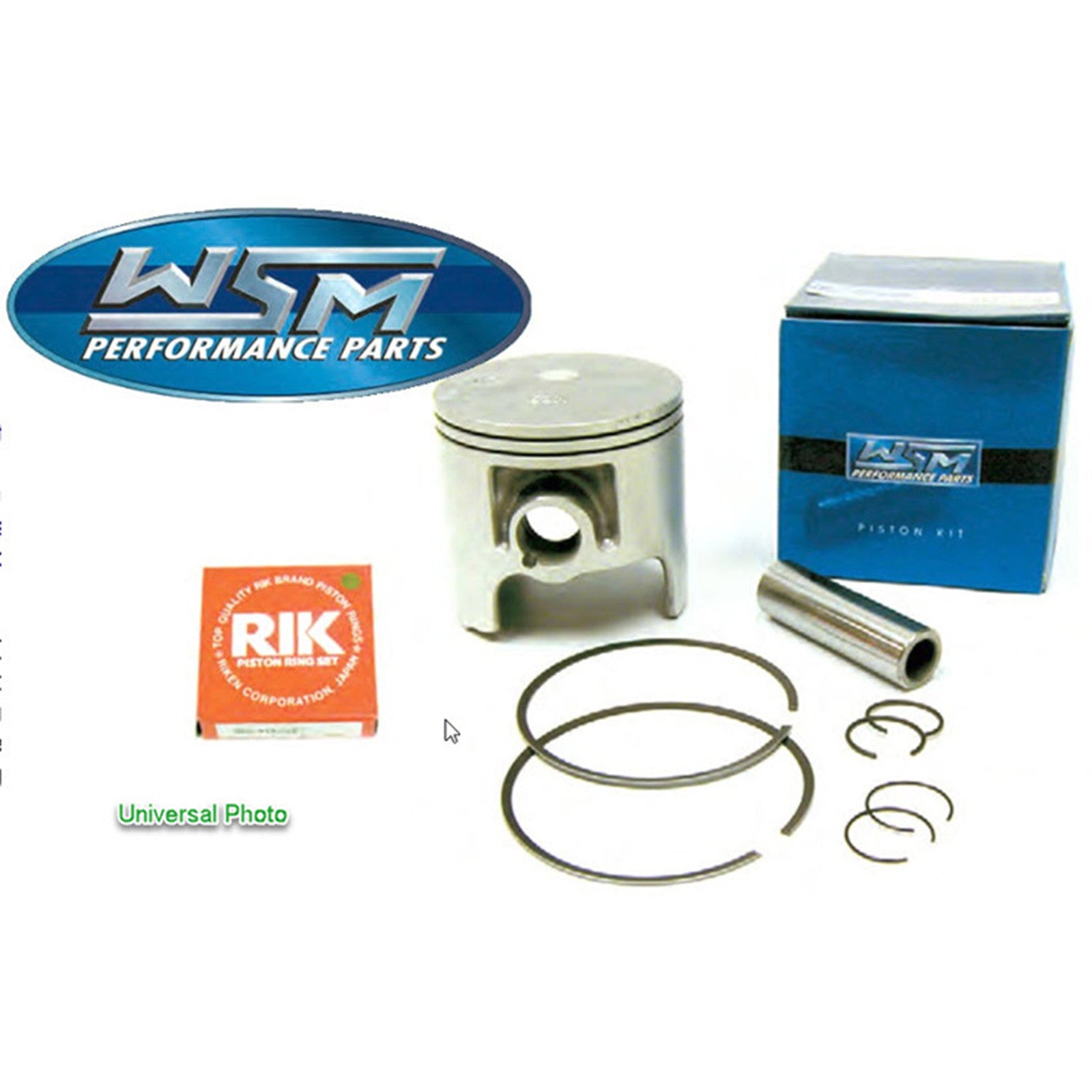 WSM Platinum Series Piston Kit Yamaha 1800 Super Charged 1MM Over by WSM