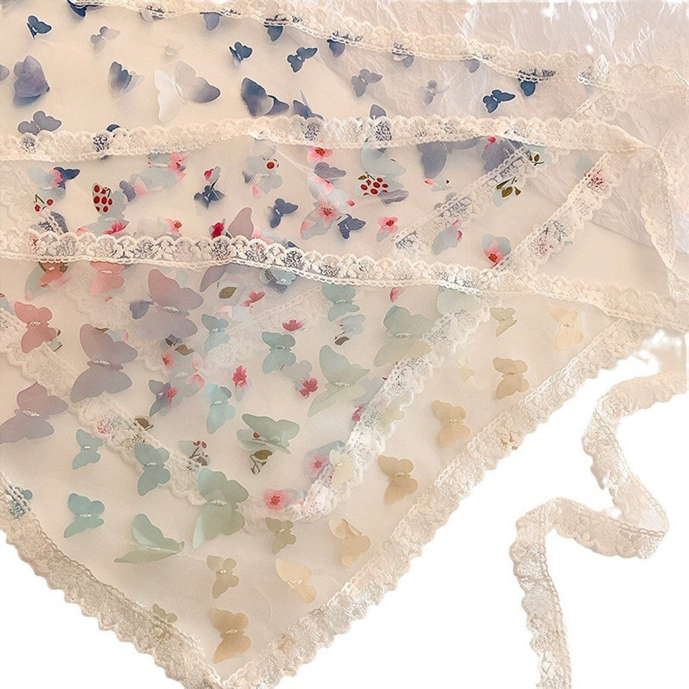 Butterfly Lace Headscarf Hair Clip