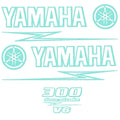 Yamaha Boat Cowling Decal U30921-18 | 300 Hp Four Stroke V6 Green Kit