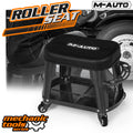 Black Rolling Garage Work Shop Stool Vehicle Car Repair