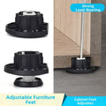 Pre-cut Groove Fit Cabinet Feet Heavy-duty
