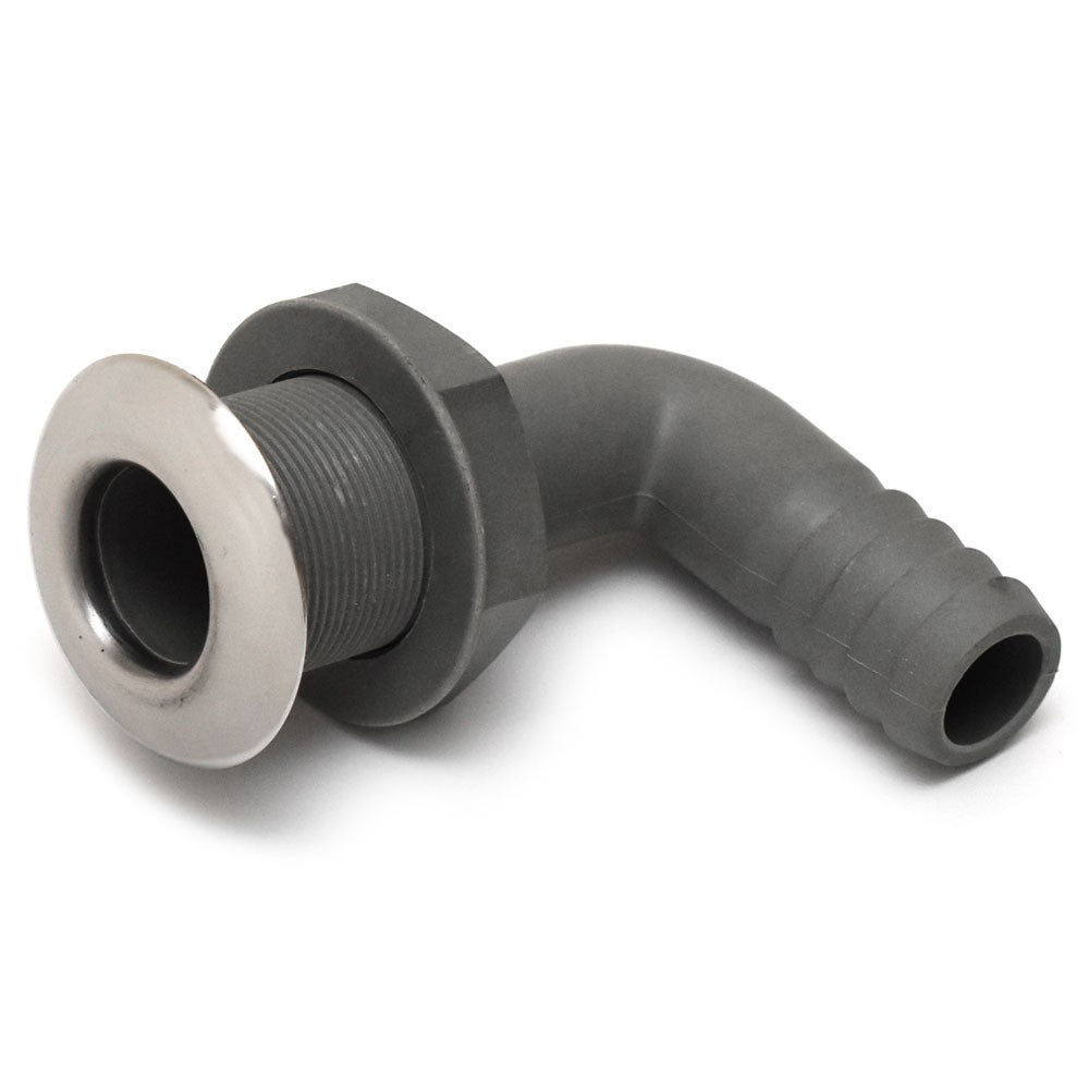 Orcas Marine Boat Angled Thru Hull Fitting 1 1/8 Inch by Orcas Marine