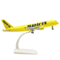 1:300 20cm American Spirit A320 Model Plane Diecast Airplane Model