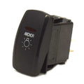 Carling On/off Contura V Boat Rocker Switch | Anchor Light 3 Spade 12V