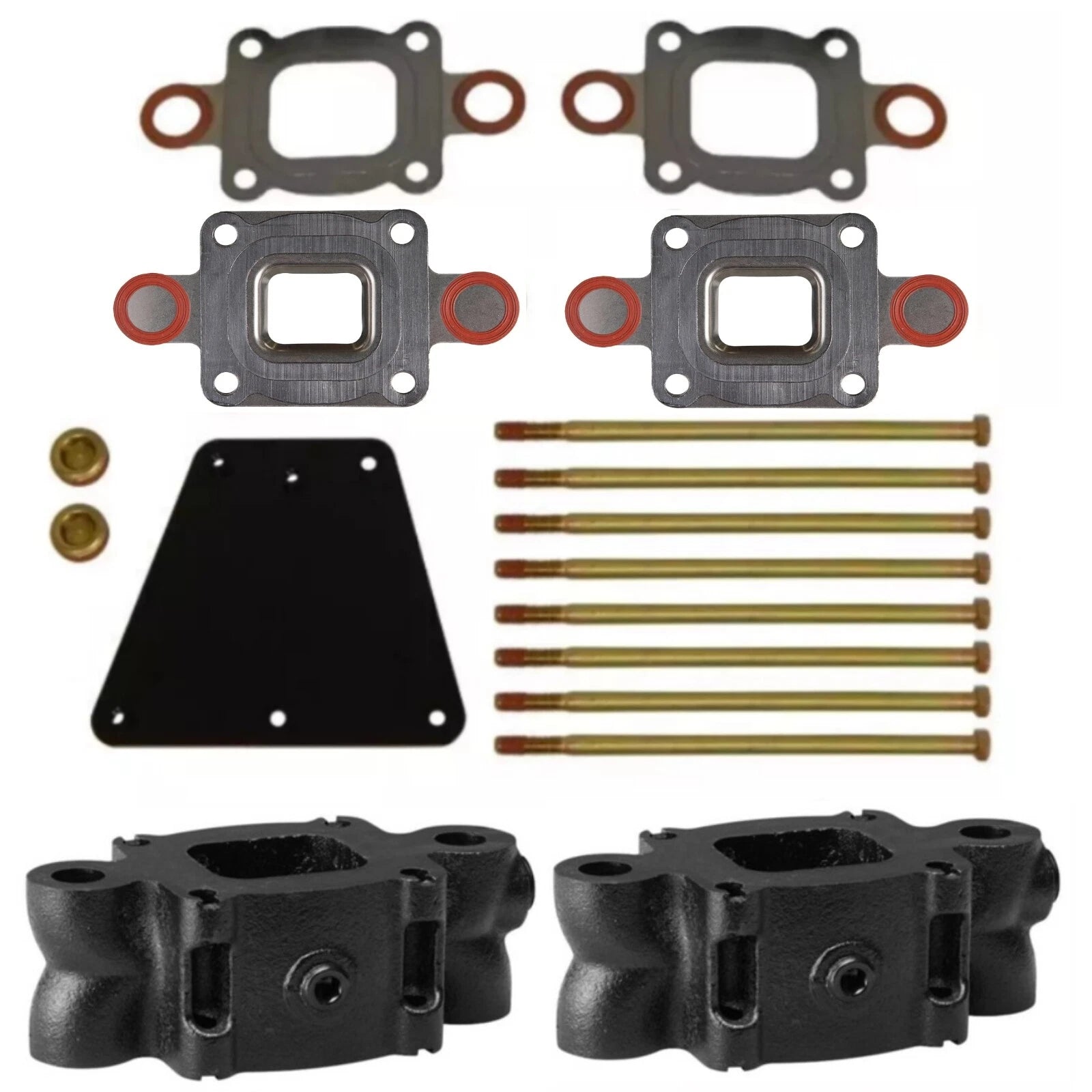 3" Mercruiser Manifold Dry Joint Closed Spacer Kit Replace