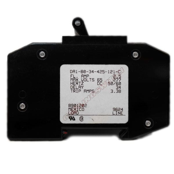 Carling Boat Circuit Breaker 2.5 Amp Toggle by Carling