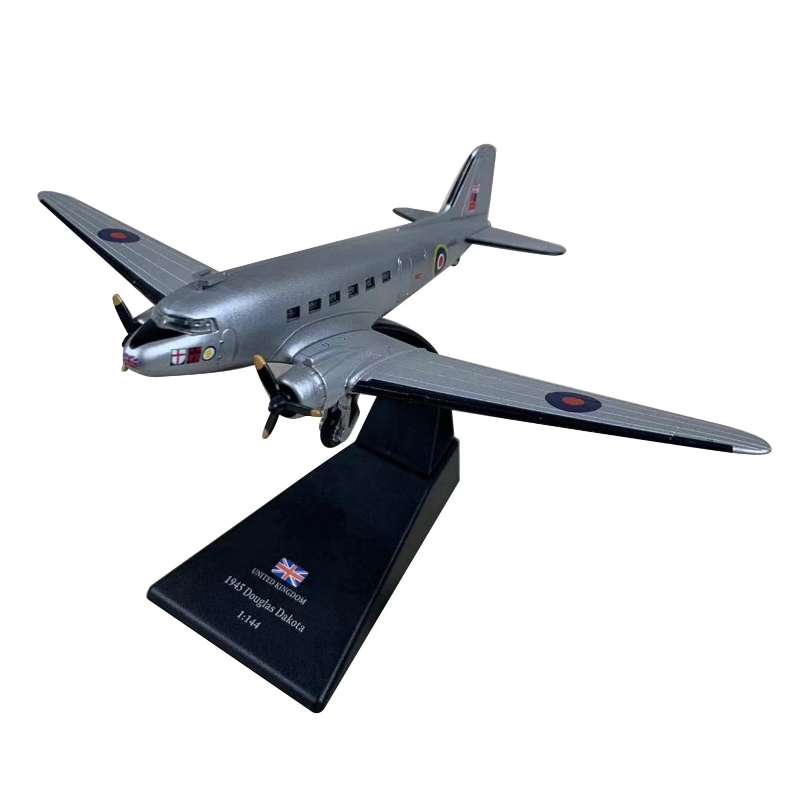 1/144 Wwii Uk For Douglas C-47 Dakota Mk.iv Skytrain Transport Plane