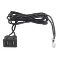 Car Navigation 6 Pin To Usb Panel Dual Usb For Port With Audio Input
