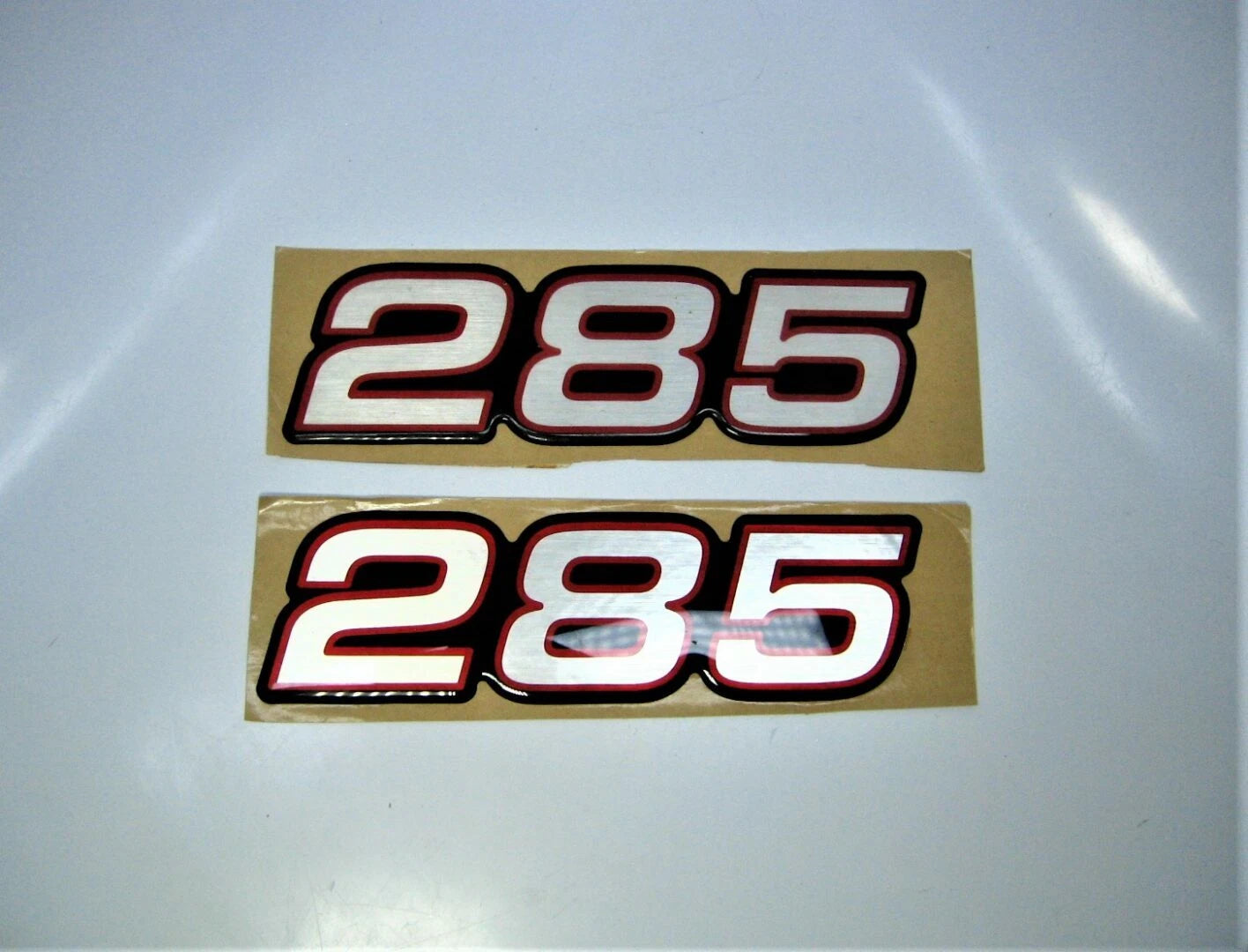Stratos ~New~ Silver Series 285 Outboard 3d Decal | Hook & Hull Co