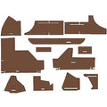New Brown Cab Kit Fits John Deere 4030 4040 4230 4240 4430 4440 4630 +