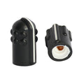 1pair Volume&channel Selector Knobs Cap For Motorola Mts2000 Radio